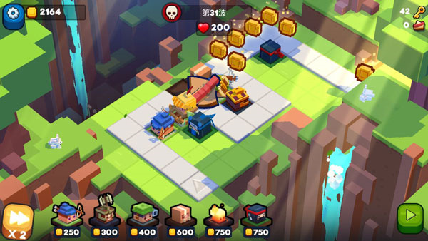 方块塔防