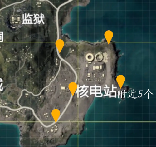 和平精英滑翔机刷新位置点