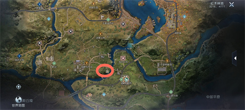 黎明觉醒生机所有等级材料快速采集分布图