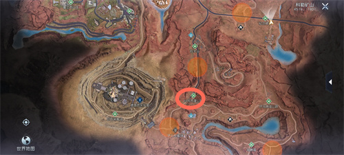 黎明觉醒生机所有等级材料快速采集分布图