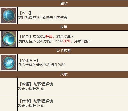 如鸢甘缇技能效果介绍