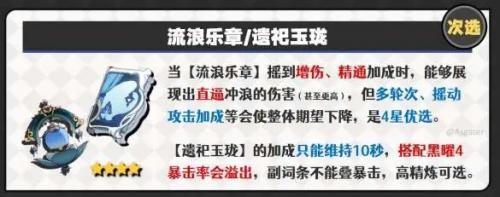 原神玛拉妮专武选择建议