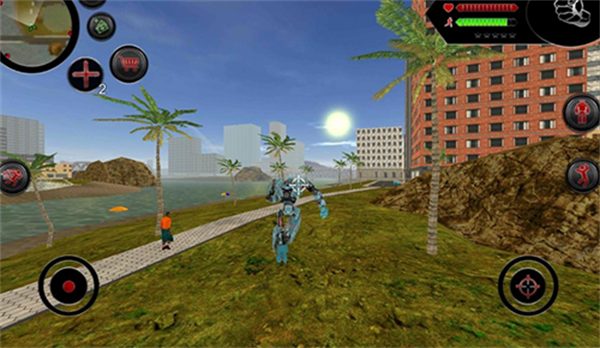 变形鲨鱼机器人中文版截图2