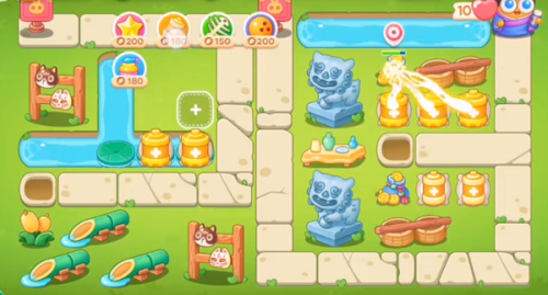 保卫萝卜4浪漫七夕第20关通关攻略