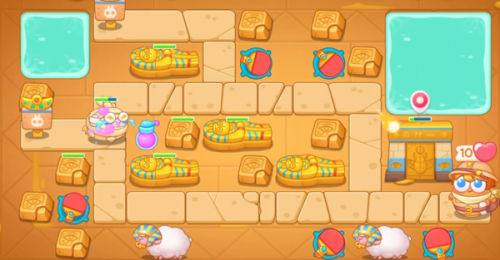 保卫萝卜4法老归来第20关攻略