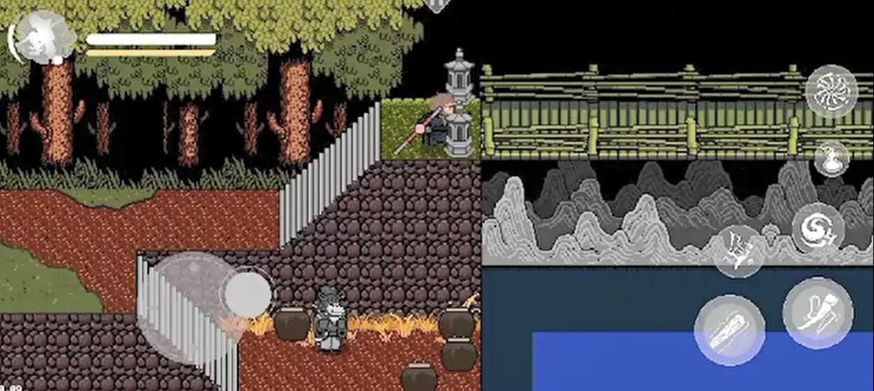 黑神话像素版第三章截图1