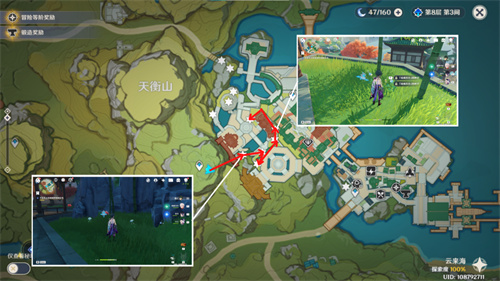 原神琉璃百合快速采集路线攻略