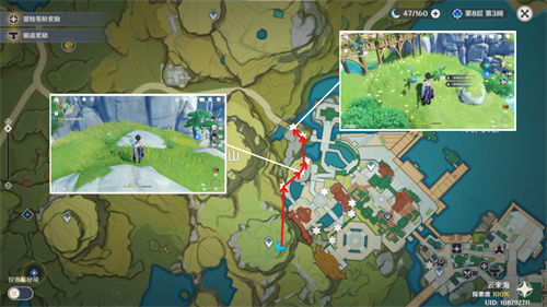 原神琉璃百合快速采集路线攻略