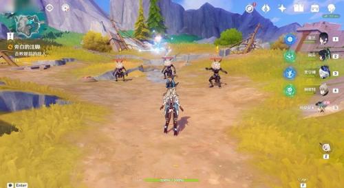 原神旁白的注脚怎么解谜