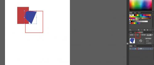 AI怎么混合叠加两种颜色