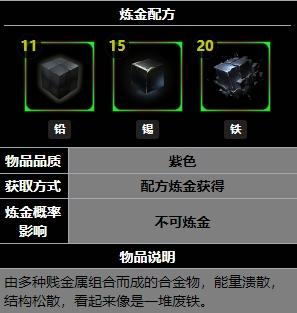 犹格索托斯的庭院金属聚合物炼制方法