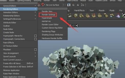 maya怎么进行渲染