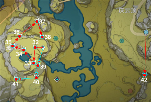 原神石珀采集地点地图