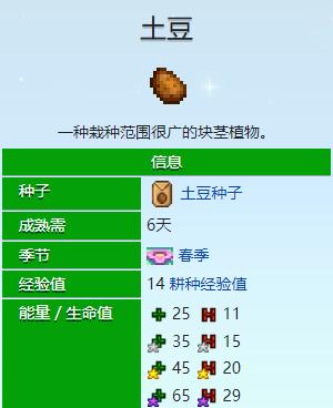 星露谷物语土豆浇水指南