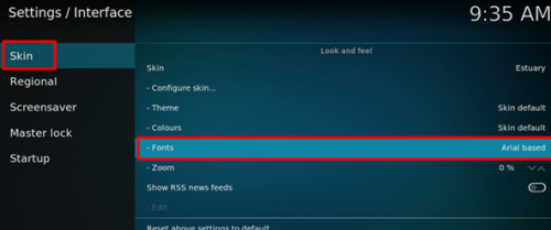 Kodi怎么设置中文
