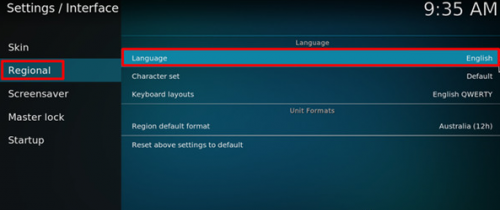 Kodi怎么设置中文
