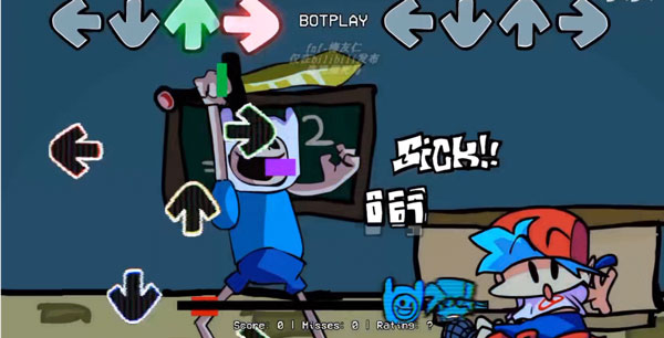 周五夜放克正面镜