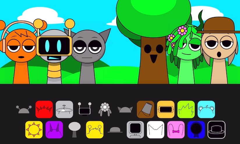 Sprunki Schooke大学校园