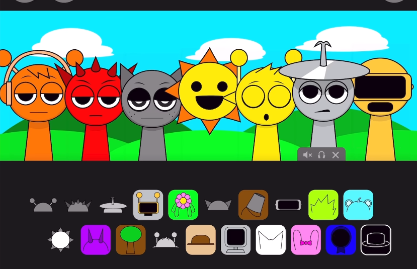 Sprunki Schooke大学校园