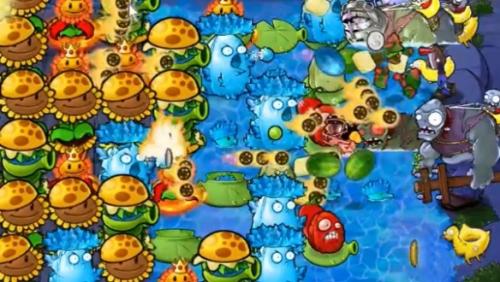 植物大战僵尸杂交版冒险67关攻略