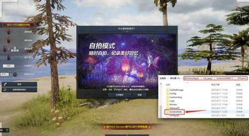 命运方舟自拍方法介绍