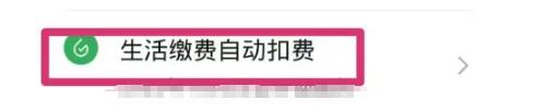 微信电费自动扣费在哪关闭