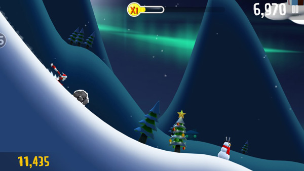 雪山滑雪大冒险