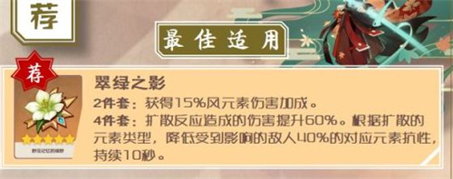 原神万叶圣遗物推荐 圣遗物词词条优先级一览