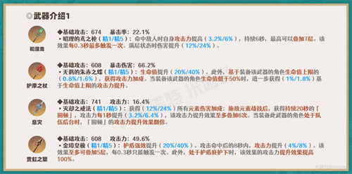 原神魈圣遗物及武器怎么搭配