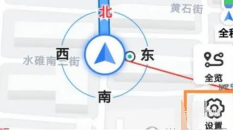 百度地图hud抬头显示功能在哪设置