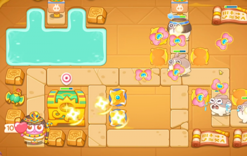 保卫萝卜4法老归来第10关攻略