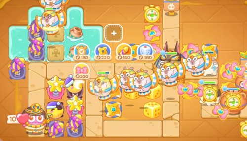 保卫萝卜4法老归来第10关攻略