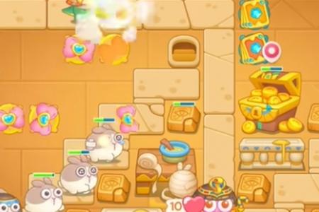 保卫萝卜4法老归来第79关通关攻略