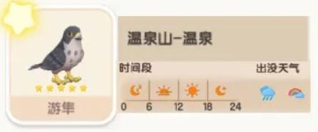 心动小镇游隼位置详情