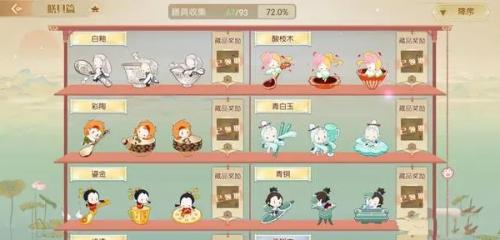 食物语膳具搭配攻略