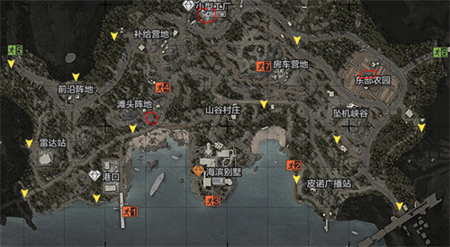 暗区突围山谷撤离点位置介绍