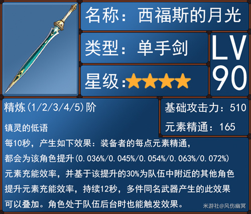 原神绮良良武器推荐 绮良良带什么武器比较好