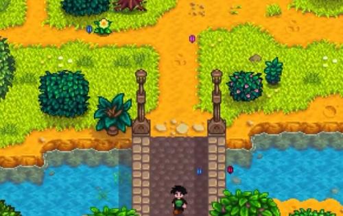 星露谷物语镇子南方的沙难位置在哪