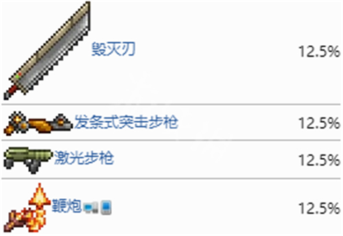 泰拉瑞亚肉山掉落物品介绍