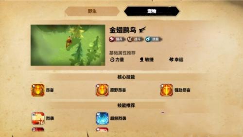 万龙觉醒金翅鹏鸟角色分析