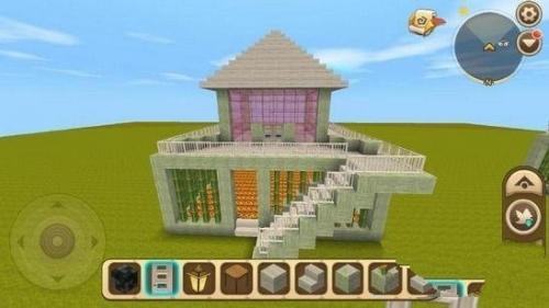 迷你世界紫色别墅怎么建造