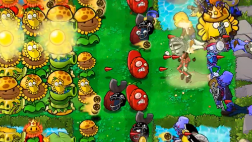 植物大战僵尸杂交版冒险56关通关攻略