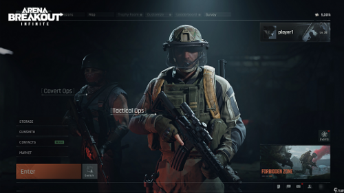 暗区突围国际服点哪个可以匹配队友