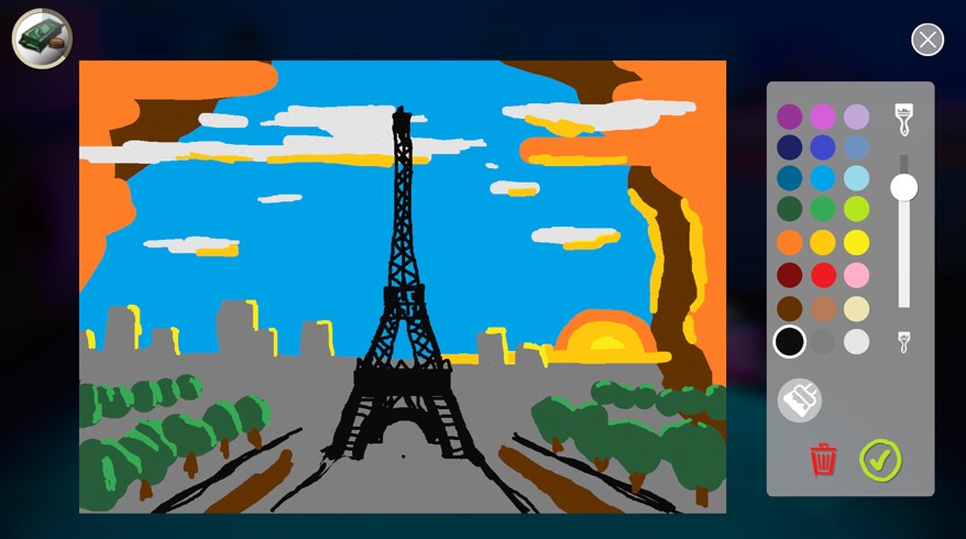 饥饿派画家截图3