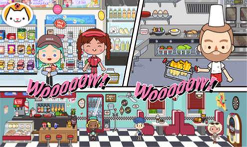 米加小镇世界更新商业街版截图3