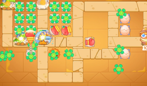 保卫萝卜4法老归来第2关攻略