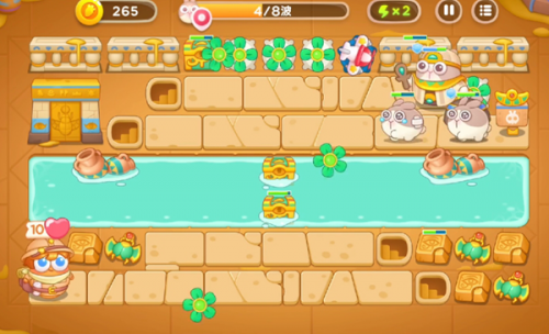 保卫萝卜4法老归来第3关攻略