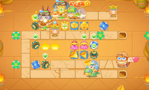 保卫萝卜4法老归来第38关攻略