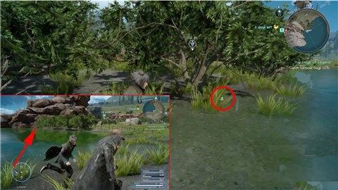 最终幻想15热闹的河流红蛙位置