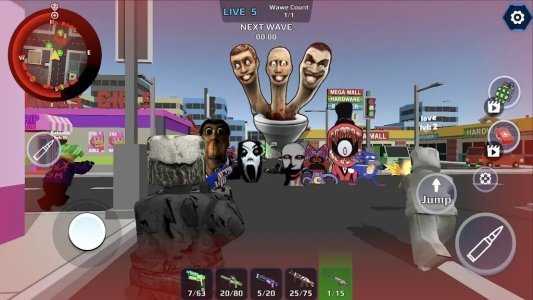 逃离Nextbots太空生存截图2